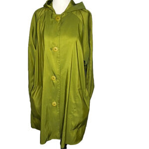 MARALYCE Ferree Green A-Line Lightweight Jacket